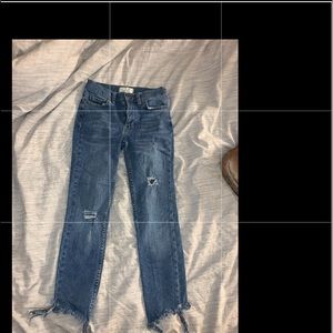 Free people blue jeans